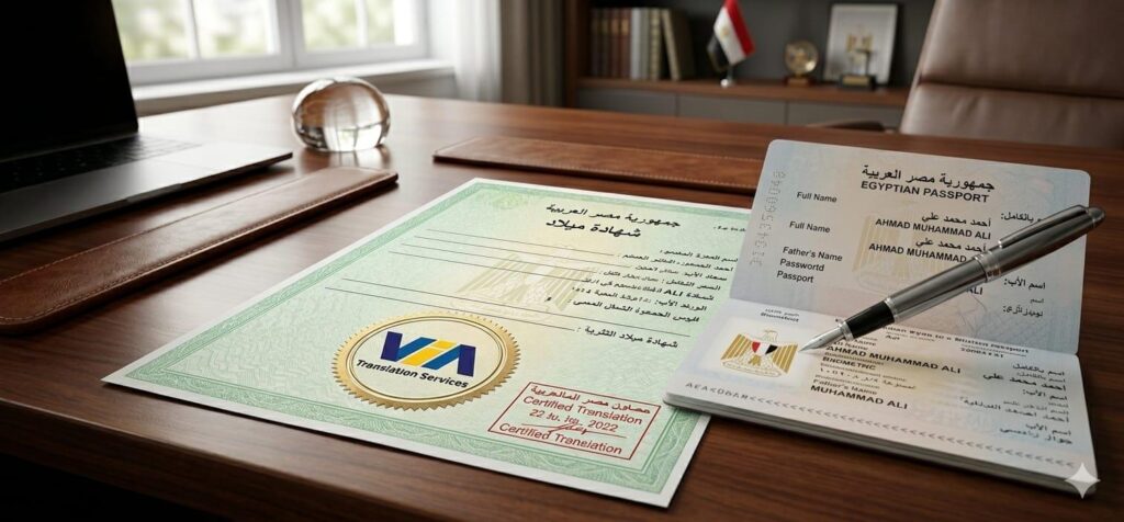 ترجمة شهادة الميلاد المعتمدة في مصر الدليل الشامل لضمان القبول الدولي