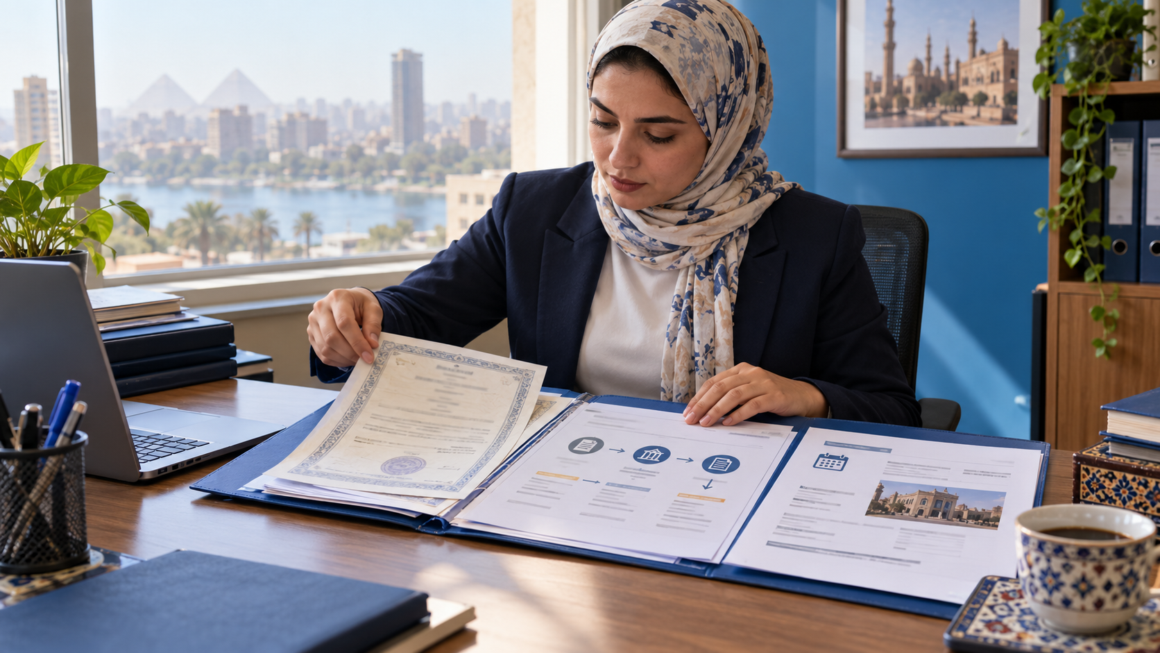 مراجعة وثائق مصرية للاستخدام في هولندا