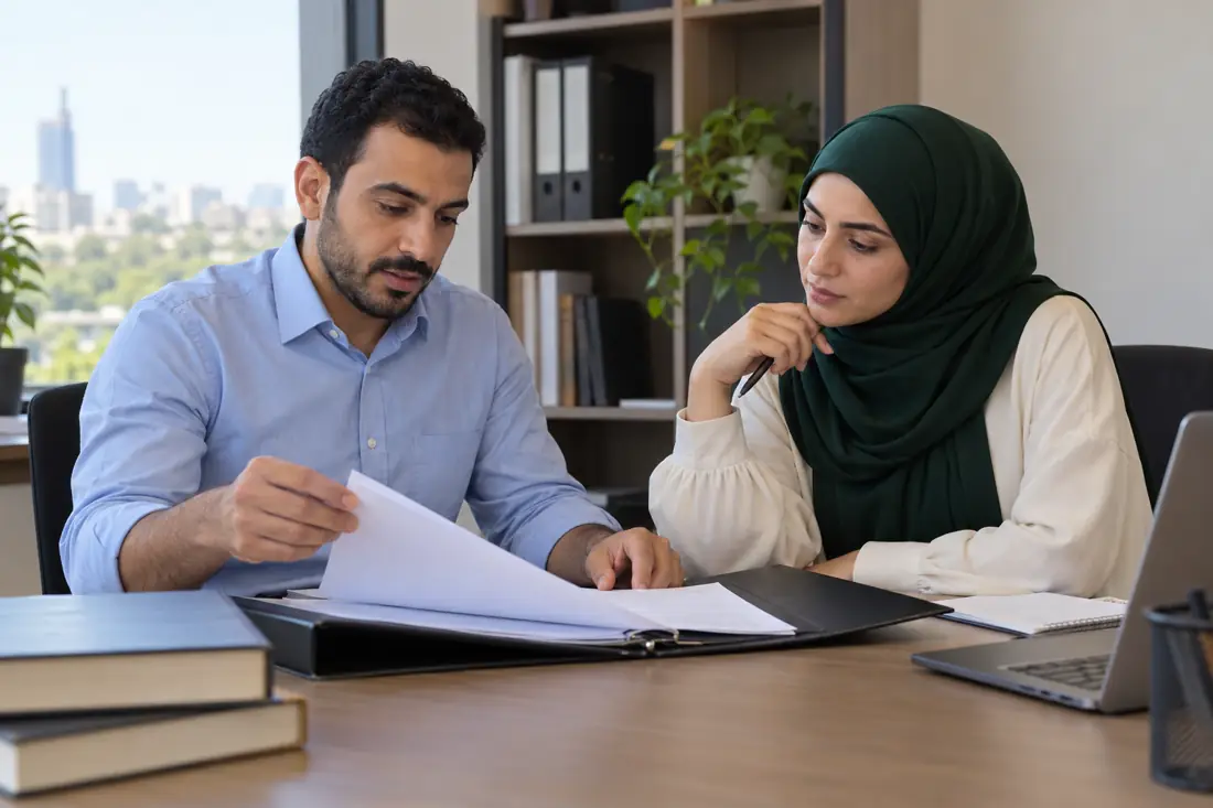 ترجمة مذكرة الدفاع - صورة توضيحية