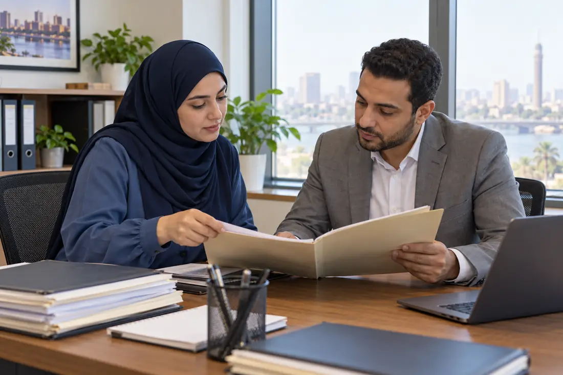 مراجعة مستند عام مع مقدم خدمة ترجمة
